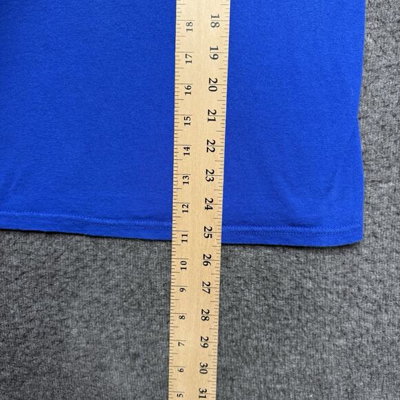 New York Giants Long Sleeve Shirt Mens Small Blue NFL Team Football Crew Neck - Picture 5 of 5